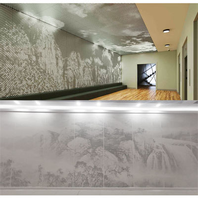 modèle fait sur commande d'élément en aluminium décoratif d'Art Wall Panels With Culture de coupe de laser de 2.5mm