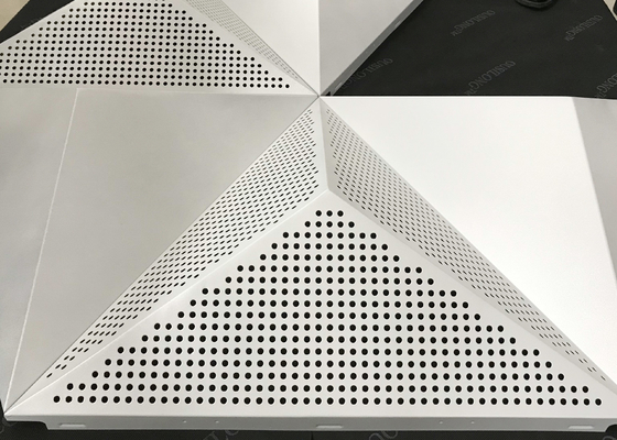 Système en aluminium architectural de panneaux de mur de soulagement de Bas pour le revêtement insonorisé