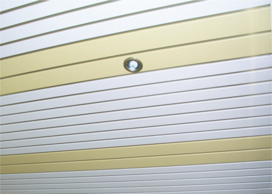 Crochet décoratif - sur le rectangle en aluminium de plafond de bande pour le plafond résidentiel d'hôtel
