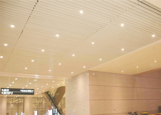 L'exposition Hall Acoustical Ceiling Tiles Decorative a suspendu panneau en aluminium/en aluminium faux