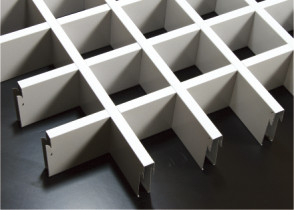 matériau de construction discordant moderne de plafond de grille en métal pour des systèmes de la suspension de plafond