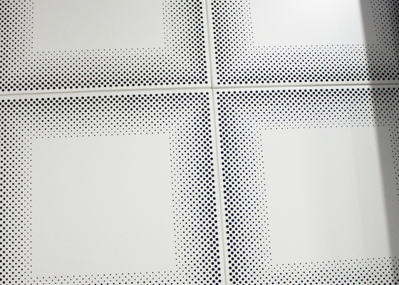 Metal les écrans antibruits en aluminium perforés avant pour les tuiles du plafond X12 du plafond 12, GV