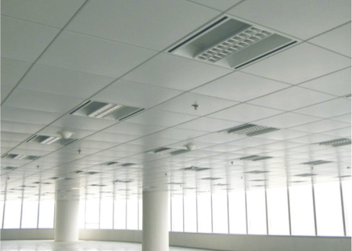 La barre de T étendue dans le plafond couvre de tuiles en aluminium/a perforé la grille de tuiles de plafond pour le plafond carré d'intérieur
