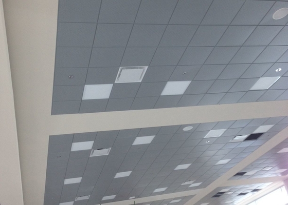 Configuration ouverte suspendue en aluminium/en aluminium décorative de réseau de plafond faux en métal dans des tuiles de plafond de barre de T