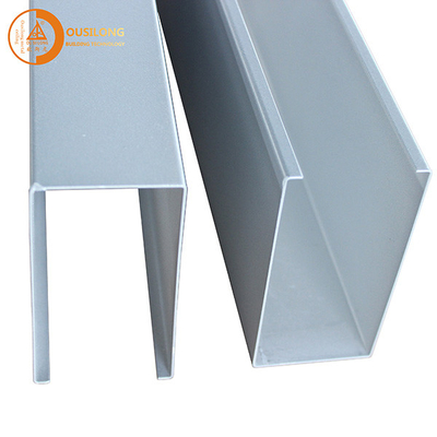 Taille en aluminium/en aluminium de bande commerciale décorative en métal de cloison des panneaux de plafond 35mm de la largeur 150mm