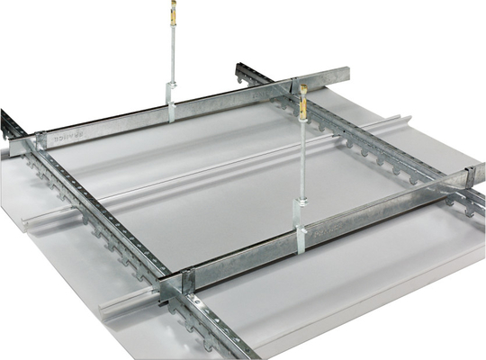 Revêtement en aluminium perforé ignifuge de poudre de plafond de bande et revêtement de rouleau