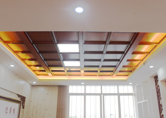 Le plafond en aluminium artistique couvre de tuiles la baisse pour la décoration à la maison moderne