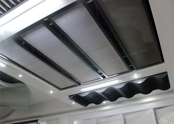 Aluminium ou tuiles commerciales en acier de plafond pour construire la décoration intérieure, SONCAP