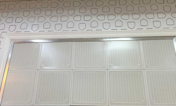 Métal artistique de plafond de modèle géométrique pour la décoration à la maison