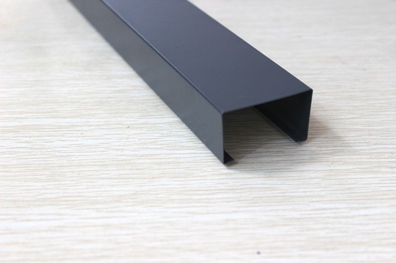 Saupoudrez le matériau de construction enduit de haute catégorie de plafond d'écran de profil d'U-aluminium