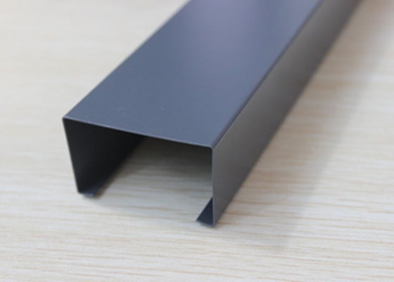 Saupoudrez le matériau de construction enduit de haute catégorie de plafond d'écran de profil d'U-aluminium