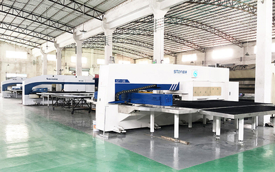Guangzhou Ousilong Building Technology Co., Ltd ligne de production en usine