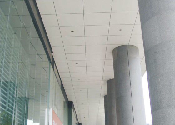 L'agrafe en aluminium industrielle dans le plafond couvre de tuiles 2 x 2, panneaux de plafond suspendu acoustiques